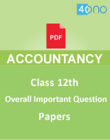 CBSE 12th Overall Important Accountancy Question Papers