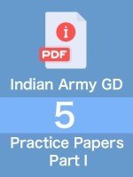 Indian army GD solved Hindi/English papers 5-I combo