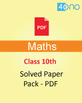 CBSE 10th maths solved previous year paper