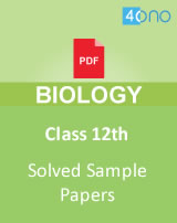 CBSE 12th Biology sample papers