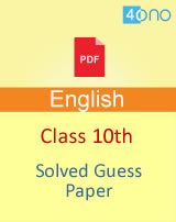 CBSE class 10 English guess paper 2019