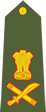 Indian army lieutenant general shoulder patch