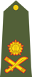 Indian army major general shoulder patch
