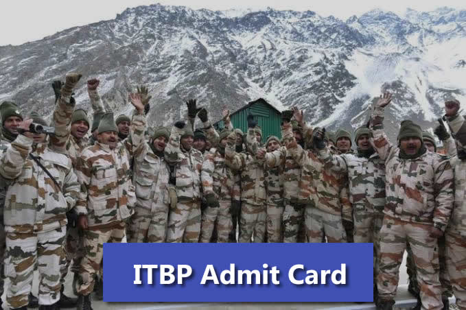  ITBP admit card for 2020