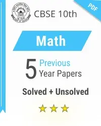 CBSE 10th math solved previous year paper