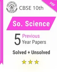 CBSE 10th social science solved previous year paper