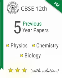 CBSE 12th PCB last 5 years solved paper