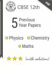 CBSE 12th PCM last 5 years solved paper