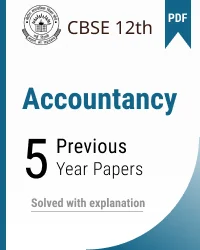 CBSE 12th Accountancy last 5 years solved paper