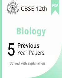 CBSE 12th Biology last 5 years solved paper