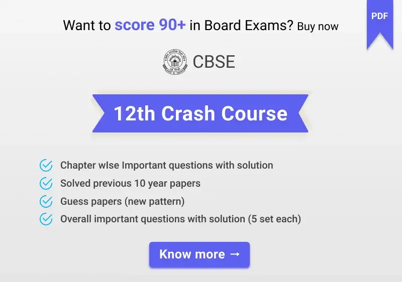 cbse 12th crash course